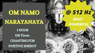 Om Namo Narayanaya Chanting 108 Times  Tirumala Narayana Mantra Daily Chanting [upl. by Enavi]