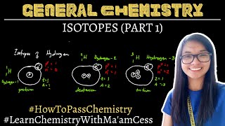 Isotopes  Part 1  Learn Chemistry with Maam Cess [upl. by Sidnarb]