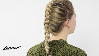 Opvlecht  Hair Tutorial  Zenner voor Haar [upl. by Zined354]