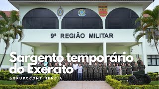 Sargento temporário do Exército [upl. by Ewan]