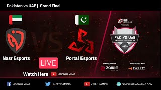 LIVE Pakistan Vs UAE CSGO Series Grand Final  Nasr Esports Vs Portal Esports [upl. by Ivets]