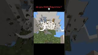 Escape from Skyblock in Minecraft 🤯 💀minecraft trumanshow fyp shorts kabukichi00 [upl. by Rafe]