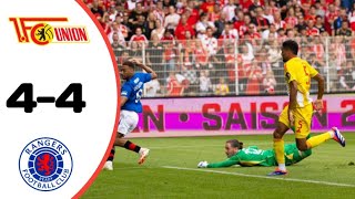 Union Berlin Vs Rangers 44 All Goals Results Extended Highlights Friendly Match [upl. by Glenden]