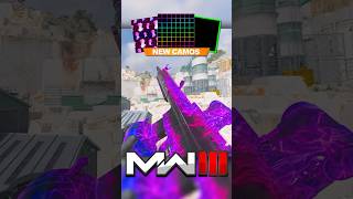 3 New Animated Camos in MW3 [upl. by Strenta]