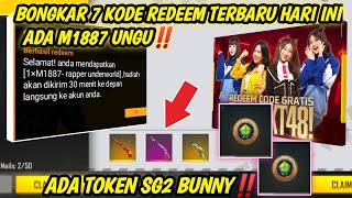 PEMBUKTIAN‼️BONGKAR 7 KODE REDEEM FF TERBARU HARI INI 29 MARET 2024 [upl. by Ennagrom]