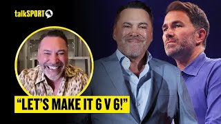 quotIll EMBARRASS Eddie Hearn In A Fightquot Oscar De La Hoya Delivers An EPIC CALL OUT [upl. by Gladine]