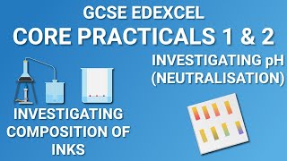 EDEXCEL Core Practicals 1 amp 2  GCSE Chemistry Revision [upl. by Tiduj]