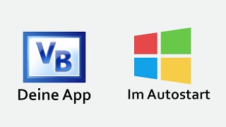 VBNET Autostart des Programms erstellen  VBNET Tutorial 34 [upl. by Enneles]