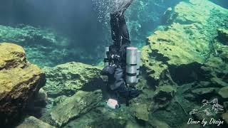 Dry Suit Inversion  Sidemount Shorts [upl. by Namlak504]