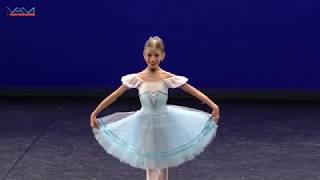 Shpakouskaya Vera 9 years Giselle YAGP2018 Paris 1st place [upl. by Ruhtra]