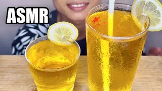 1 Minute Satisfying ASMR Lemon Tea Drinking [upl. by Darwen]