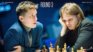 European Chess Club Cup 2022  Round 3  Svidler Fressinet amp Trent [upl. by Reivaj]