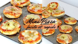 Mini Pizza facile et rapide au fromage  Recette Spécial Ramadan [upl. by Pleasant]