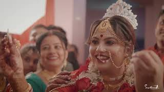 SOUMALYA amp DEBASHMITA WEDDING TRAILER  SREYO BORNON  2024 [upl. by Drugge]