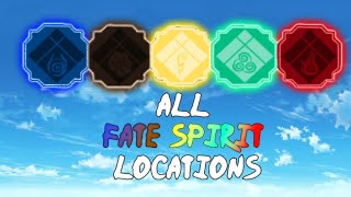 Shindo Life ALL 5 FATE SPIRIT SPAWN LOCATIONS  Ember Haze Nimbus Obelisk and Dunes  Roblox [upl. by Auop]