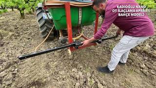 Kadıoğlu NANO B  Bağ Bahçe Tipi Ot İlaçlama Herbisit Aparatı [upl. by Hait921]