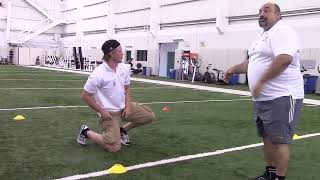 Defensive Line Drills for Youth Football [upl. by Sitruc]