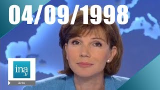 20h France 2 du 05 septembre 1998  Explosion au Cannet  Archive INA [upl. by Nnaeiluj]