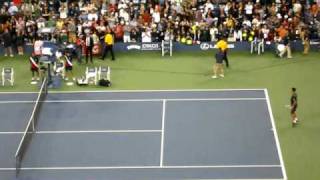 novak djokovic vs john mcenroe at us open [upl. by Eldwen848]