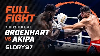 LEGEND VS TOP PROSPECT Murthel Groenhart vs Cihad Akipa  Full Fight [upl. by Nivej]