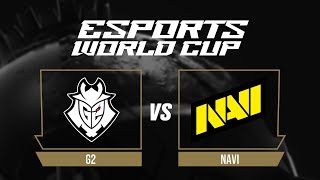 G2 проти NAVI  EWC CS2  Day 5  Grand final [upl. by Candida]