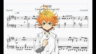 Yakusoku no Neverland ED2  Lamp Piano Cover [upl. by Nisaj318]