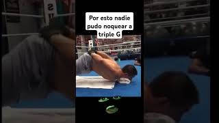 Gennady Golovkin entrenamiento mandíbula y cuello triple g boxeo Canelo caneloalvarez [upl. by Thetos972]