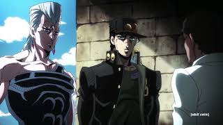 Polnareff vs Diavolo Flashback  Jojos Bizarre Adventure Golden Wind  Episode 33  English Dubbed [upl. by Grondin]