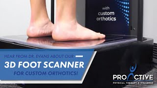 3D Foot Scanner For CUSTOM ORTHOTICS [upl. by Elahcim623]