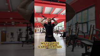 MY Favorite 6 ARM Exercises  ARMS WORKOUT [upl. by Leik795]