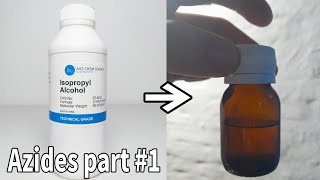 isopropyl nitrite synthesis azides part 1 [upl. by Liagibba]