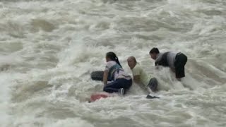 Aerial video of flooding around Numurkah [upl. by Ailec]