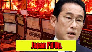 Japan JUST Crashed the GLOBAL Stock Market [upl. by Elysee]