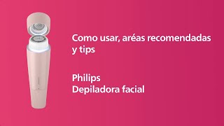 Depiladora de vello facial  Philips 5000 series BRR45400 [upl. by Oakley]