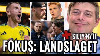 Sportbladet allsvenskan Hur mår Sveriges landslag  Silly seasonnytt  Trippla gäster [upl. by Pozzy]