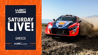 🔴 Saturday Show LIVE  WRC EKO Acropolis Rally Greece 2024 [upl. by Reitrac70]