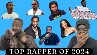 Top Rappers Of 2024 [upl. by Tinaret21]