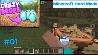 Minecraft HARD MODE 😱 1 [upl. by Archangel]