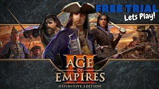 Age of Empires 3 Definitive Edition Gameplay  Free Trial Lets Play [upl. by Thibault]