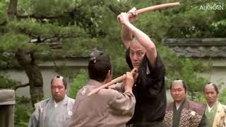 Samurai movie fight scene Kenjutsu with bokken [upl. by Crowe651]