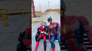 Batman spiderman “ Not Your Wife”  Marvel Toys [upl. by Gable]