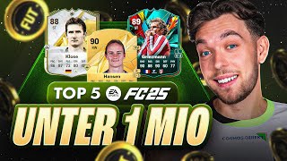 TOP 5 Spieler auf JEDER POSITION unter 1 Mio Münzen  FC 25 [upl. by Parlin386]