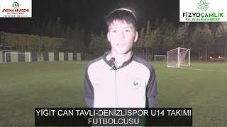 YİĞİT CAN TAVLI DENİZLİSPOR U14 TAKIMI FUTBOLCUSU [upl. by Zul]