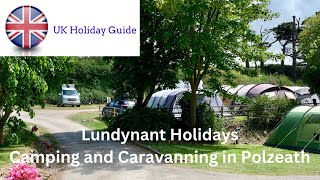 Lundynant Holidays Camping amp Caravanning in Polzeath [upl. by Hemminger]