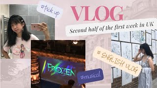 【📷朵愛紀錄】Second half of the first week in UK  English vlog  Got fever [upl. by Vanni]