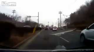 DashCam Car Crash in South Korea February 2013 [upl. by Renwick824]