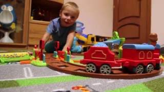 Железная дорога ELC Happyland Train Set [upl. by Hwang230]