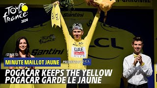 LCL Yellow Jersey Minute  Stage 12  Tour de France 2024 [upl. by Nicoli]