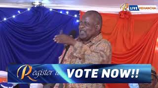 Raila laughs hard at this hilarious speech from Homabay governor Cyprian Awiti aka Akuba Akuba [upl. by Ochs232]