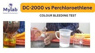 DC2000 vs Perchloroethlene  Dry Cleaning Solvent  DC 2000 Hand Wash  Colour Test [upl. by Lleunamme]